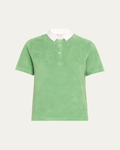 Kule The Terry Polo In Avocado