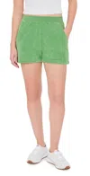 Kule Terry Venus Knit Short In Avocado In Avocado
