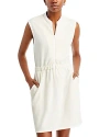 Kule The Terry Zip Front Dress In White