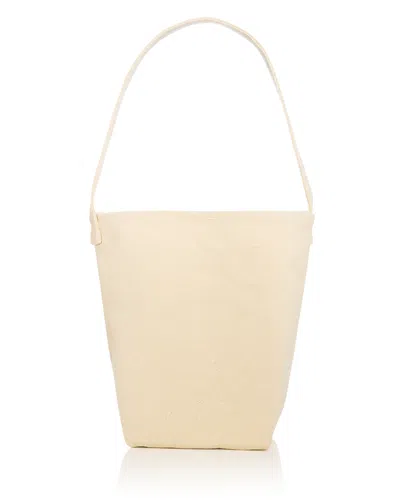 Kule The Uma Canvas Bucket Bag In Neutral
