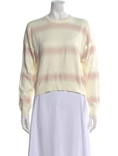 Pre-owned Kule Tie-dye Print Crew Neck Sweater In Neutral