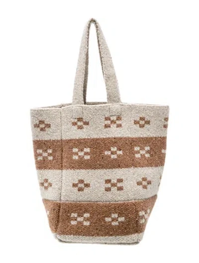 Pre-owned Kule Top Handle Bag In Neutral