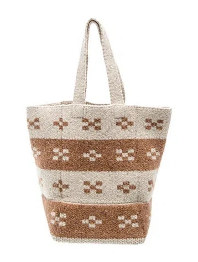 Pre-owned Kule Top Handle Bag In Neutral