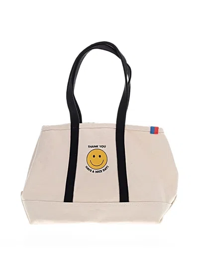 Pre-owned Kule Tote Bag In Ivory