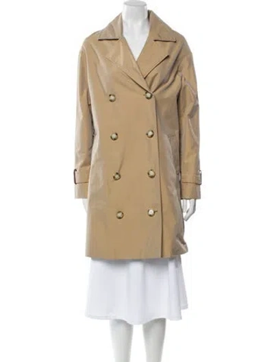 Pre-owned Kule Trench Coat In Neutral