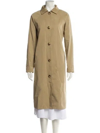 Pre-owned Kule Trench Coat In Neutral