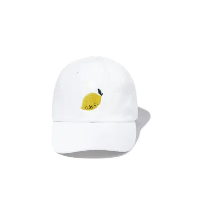 Kule Unisex Lemon Kap In White