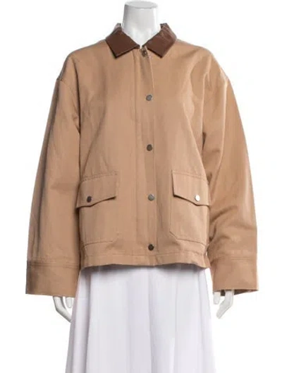 Pre-owned Kule Utility Jacket In Neutral
