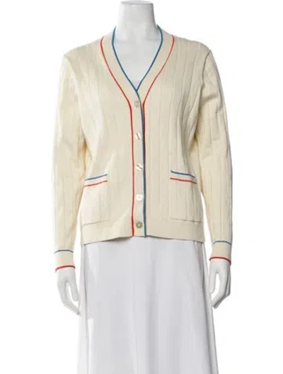 Pre-owned Kule V-neck Sweater In Multi