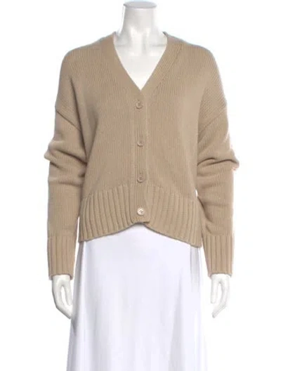Pre-owned Kule V-neck Sweater In Neutral