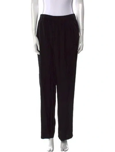 Pre-owned Kule Wide Leg Pants In Black
