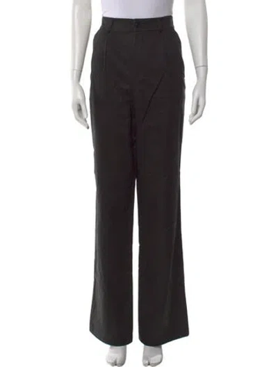Pre-owned Kule Wide Leg Pants In Black
