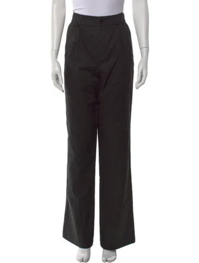 Pre-owned Kule Wide Leg Pants In Black