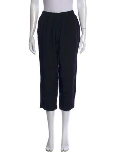 Pre-owned Kule Wide Leg Pants In Black