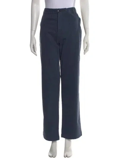 Pre-owned Kule Wide Leg Pants In Blue