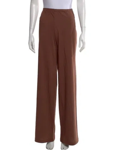 Pre-owned Kule Wide Leg Pants In Brown