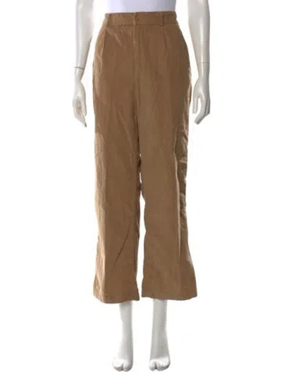Pre-owned Kule Wide Leg Pants In Brown