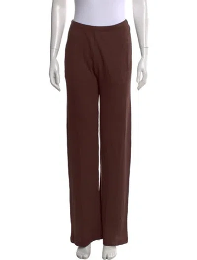Pre-owned Kule Wide Leg Pants In Brown
