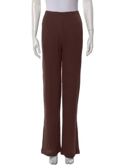 Pre-owned Kule Wide Leg Pants In Brown