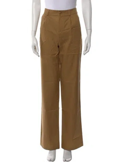 Pre-owned Kule Wide Leg Pants In Neutral