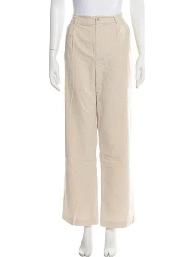 Pre-owned Kule Wide Leg Pants In Neutral