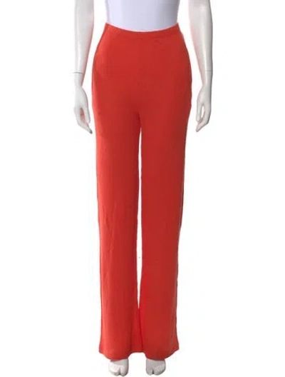 Pre-owned Kule Wide Leg Pants In Orange
