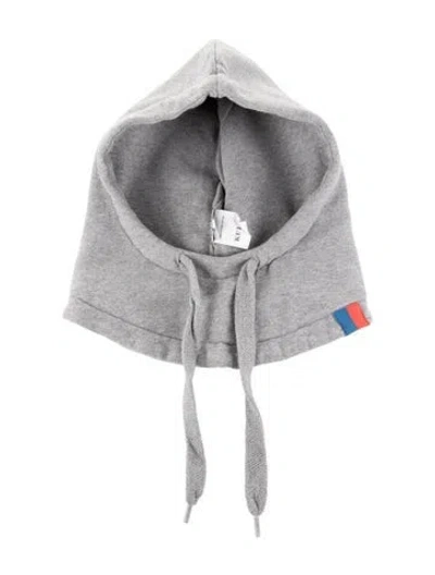 Pre-owned Kule Winter Hood In Gray