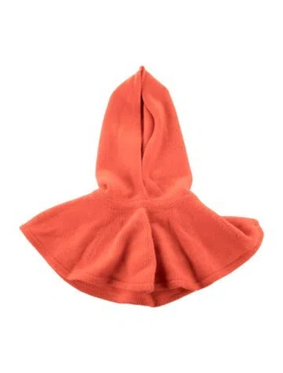Pre-owned Kule Winter Hood In Orange