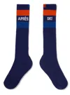 Kule Women's Apres Ski Knee High Sock In Navy In Blue