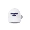 Kule Women's New York City Cap In White In White