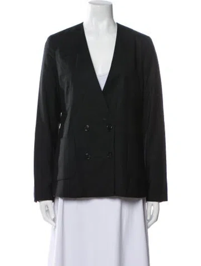 Pre-owned Kule Wool Blazer In Black