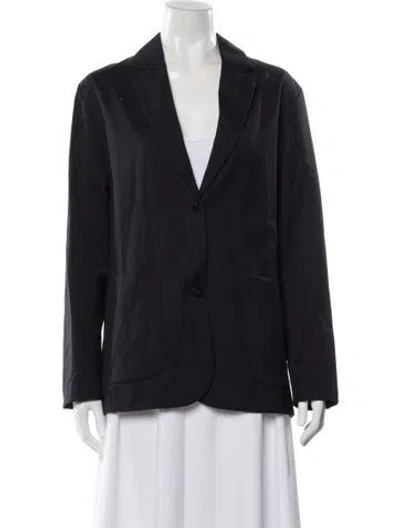 Pre-owned Kule Wool Blazer In Blue