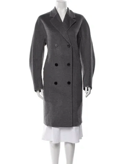 Pre-owned Kule Wool Coat In Gray