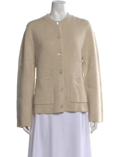 Pre-owned Kule Wool Crew Neck Sweater In Neutral