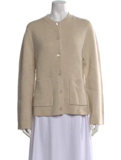 Pre-owned Kule Wool Crew Neck Sweater In Neutral