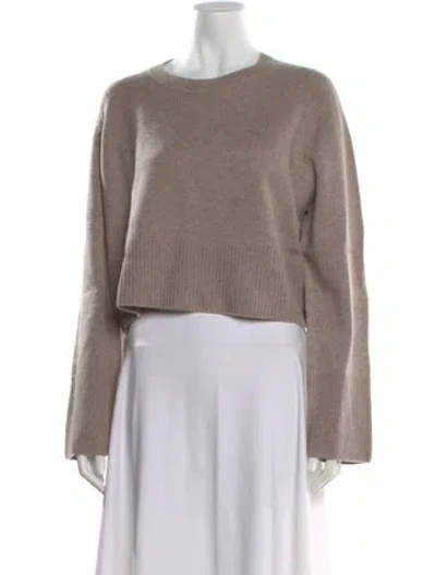 Pre-owned Kule Wool Crew Neck Sweater In Neutral