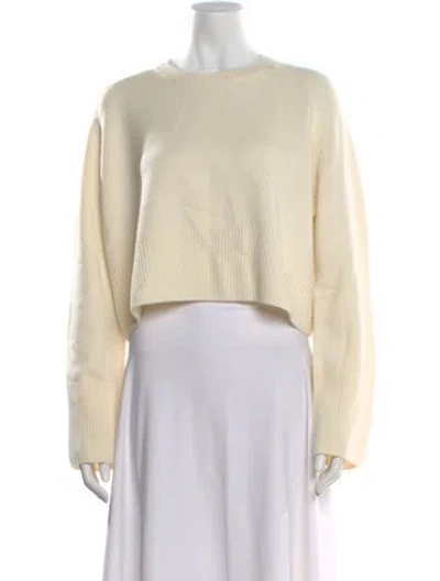 Pre-owned Kule Wool Crew Neck Sweater In Neutral