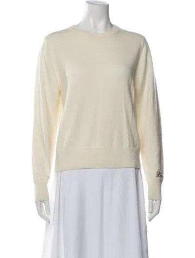 Pre-owned Kule Wool Crew Neck Sweater In Neutral