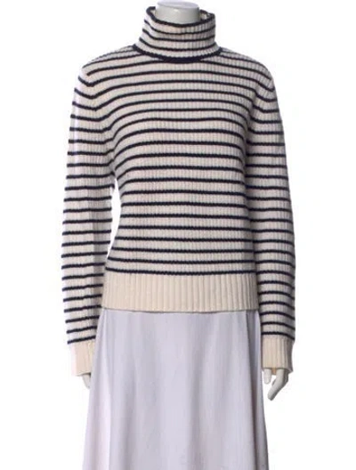 Pre-owned Kule Wool Striped Sweater