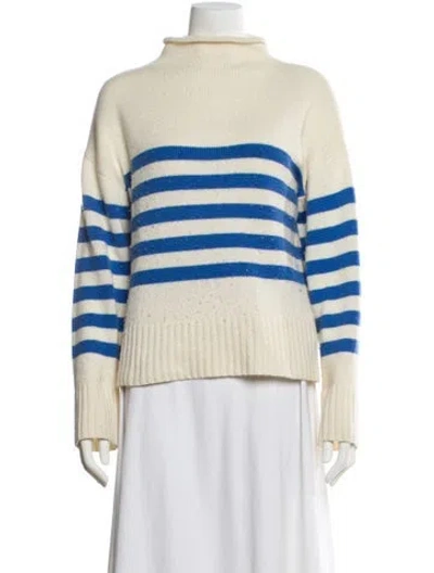 Pre-owned Kule Wool Striped Sweater In Neutral