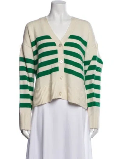 Pre-owned Kule Wool Striped Sweater In Neutral