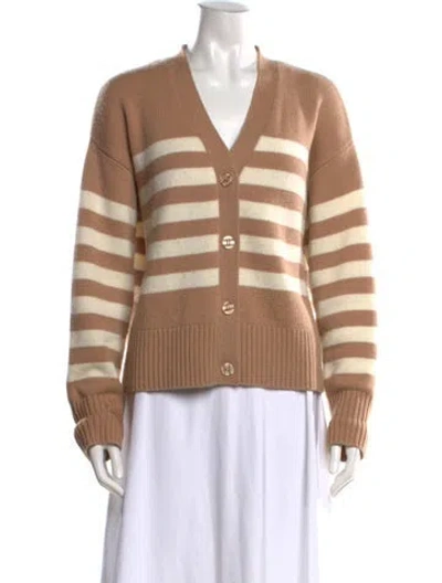 Pre-owned Kule Wool Striped Sweater In Neutral