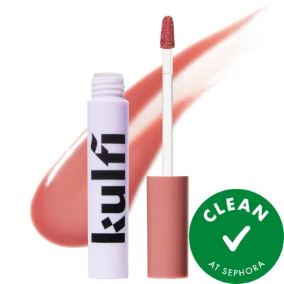 Kulfi Lassi Lips Staining Long-lasting Moisturizing Lip Oil Rose 0.14 oz