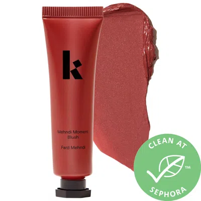 Kulfi Mehndi Moment Long-lasting Radiant Cream Blush Sandalwood Swirls 0.3 oz / 10 ml