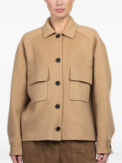 Kulson Maren Pocket-button Jacket In Neutral