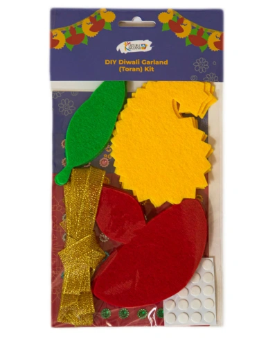 Kulture Khazana Kids' Diwali Diy Garland Toran Kit, Felt Pieces Included In Mutli