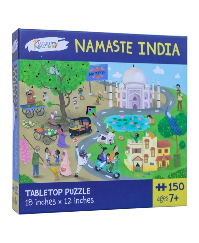 Kulture Khazana Kids' Namaste India Tabletop Puzzle, 150 Pieces In Mutli