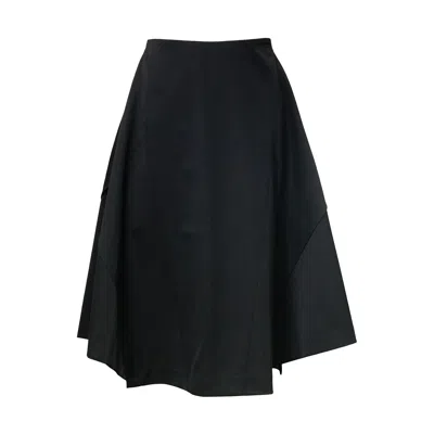 Kumann Yhj Black Flared Skirt