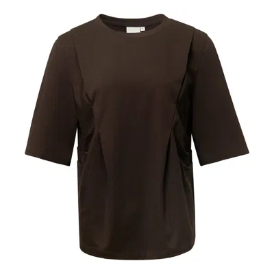 Kumann Yhj Brown Ponte T-shirt