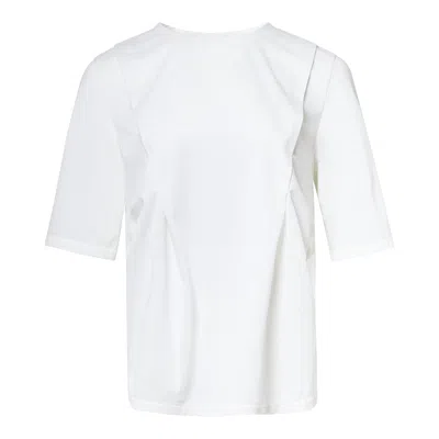 Kumann Yhj White Ponte Side T-shirt